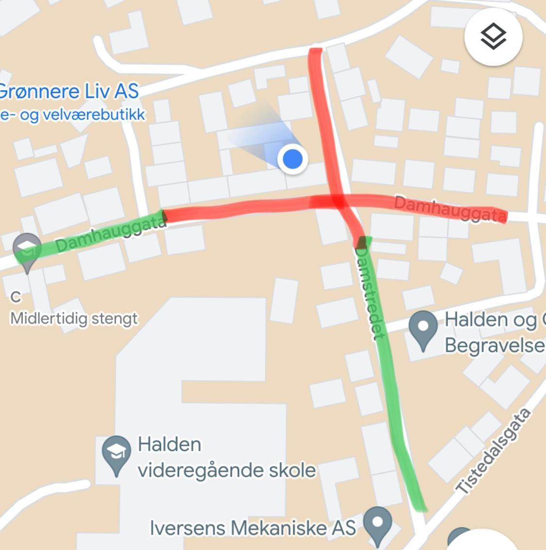 Sentral Og Fargerik Bygardsleilighet Halden Kültér fotó